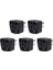 5x Us Trav Plug Adapter Eu/uk/au/ın/cn/jp/asia/ıtaly/brazil To Usa (Type B), 3 Usa Plug, Charger Converter Black (Yurt Dışından) 1