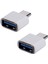 2x USB 3.0 Tip-C Otg Kablo Adaptörü Tip C Usb-C Dönüştürücü Için Mi5 Mi6 Fare Klavye Disk Flash (Yurt Dışından) 1