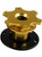 For 6-Hole Steering Whe Hub Steering Whe Heightening Adapter Universal Steering Whe Quick Rease Bracket Kit Gold (Yurt Dışından) 1