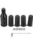 Universal Aluminum Shift Knob Adapter For Non Threaded Shifters 12X1.25MM,CAR Accessories (Black) (Yurt Dışından) 1