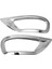 For Grand 2011 2012 2013-2019 Abs Chrome Rear Reflector Fog Light Lamp Cover Trim Bez Frame (Yurt Dışından) 1