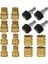 16PCS Pressure Washer Adapter Set, Quick Disconnect Kit, M22 Swiv To 3/8 Inch Quick Connect, 3/4 Inch To Quick Rease (Yurt Dışından) 1