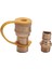 1/2 Inch Solid Brass Gas Propane Quick Connect Disconnect Fitting Connector Adapter (Yurt Dışından) 1