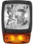 24V Excavator Front LED Headlights Turn Signal Lamp Indicator Work Light For Tractor Tehandler Loader Forklift A (Yurt Dışından) 1