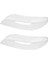 2x Araba Ön Sol Far Kapağı Şeffaf Abajur Far Kapağı Shl Maske Lens S80 S80L 2008-2015 (Yurt Dışından) 1