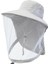 Arıcılık Ağ Şapka Yüz Koruyucu Şapka Balıkçılık Kamp Açık Hava Sporları Açık Gri (Yurt Dışından) 1