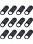 , 12-Pack Ultra Thin Design Web Camera Cover Slide For Laptop, Pc, , , Computer, , Pro- Black (Yurt Dışından) 1