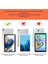Samsung Galaxy Tab A8 SM-X200 10.5 Inç Tablet Uyumlu Şeffaf Süper Silikon Kapak 2