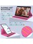 Samsung Galaxy Tab A9+ Plus 11 Inç Tablet Uyumlu 360 Döner Pu Deri Kılıf Seti SM-X210 2