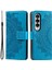 Samsung Galaxy Z Fold 4 Için Telefon Kılıfı - Mavi (Yurt Dışından) 1