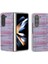 Samsung Galaxy Z Fold6 5g Ekose Dokulu Deri Telefon Kılıfı (Yurt Dışından) 1