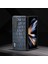 Samsung Galaxy Z Fold6 5g Timsah Dokulu Hakiki Inek Derisi+Pc Telefon Kapağı (Yurt Dışından) 3