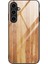 Samsung Galaxy A25 5g Tpu Çerçeveli Temsilli Cam Geri Telefon Kapağı (Yurt Dışından) 1