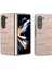 Samsung Galaxy Z Fold6 5g Ekose Dokulu Deri Telefon Kılıfı (Yurt Dışından) 1