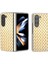 Samsung Galaxy Z Fold6 5g Dokuma Doku Pu Deri Telefon Kapağı (Yurt Dışından) 1