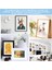 Многоцелевые Наборы,a3 Montajlı Resim Çerçevesi Montajı 10 Pcs Resim Fotoğraf Montajı Çerçeve Paspasları Beyaz Fotoğraf Montajı Resim Posterleri Için Ekran (Yurt Dışından) 5