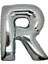 Gümüş Folyo Balon 16" Inç 40 cm R Harfi 1