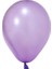 Lila 10 Adet Metalik Balon Büyük Boy 30 cm 1