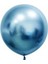 18 Inç Jumbo Balon Krom Mavi 45 cm Çap 1 Adet 1