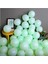 Su Yeşili Rengi Balon 20 Adet Pastel Mat Balon Büyük Boy 30 cm 1