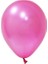 Fuşya 10 Adet Metalik Balon Büyük Boy 30 cm 2