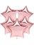 5li Rose Gold Yıldız Balon Yıldız Folyo Balon 18" (45 cm ) 5 Li Yıldız Balon - Balon Setleri - Balo 1