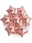 5li Rose Gold Yıldız Balon Yıldız Folyo Balon 18" (45 cm ) 5 Li Yıldız Balon - Balon Setleri - Balo 2