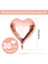 5li Rose Kalp Balon - Kalp Folyo Balon - 18" (45 cm ) 5'li Kalp Balon - Balon Setleri - Balon Seti 2