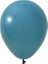 Okyanus Mavi Balon 20 Adet Pastel Mat Balon Büyük Boy 30 cm 1