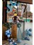 Krom Mavi ve Makaron (Pastel Mat) Mavi Renk 15 Li Balon 2