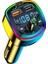 Araç Bluetooth 5.0 Fm Transmitter Cihazı Araba Müzik Mp3 Çalar Sd Kart Okur Oto Çakmaklık Şarj Aleti 1