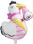 Tavuk Pembe Folyo Balon 22inç 2