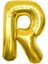 Altın Folyo Balon 40" Inç 100 cm R Harfi 1
