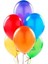 Karışık Renk 30 Adet Metalik Balon Büyük Boy 30 cm 1