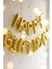 Folyo Happy Birthday Set Balon Gold 1