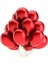 Kırmızı 30 Adet Metalik Balon Büyük Boy 30 cm 1