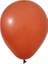 Yanık Turuncu Balon 20 Adet Pastel Mat Balon Büyük Boy 30 cm 1