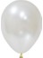 Beyaz 10 Adet Mat Balon Büyük Boy 30 cm 2