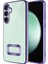 Galaxy A16 Kılıf Kamera Korumalı Logo Gösteren Omega Kapak Lila 1