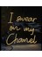 CizgineonI Swear On My Chanel Işıklı Neon Led Duvar Dekarasyon 50*55 cm 1