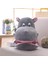 Kış Peluş Hayvan Şapkası Sevimli Hippo Heapwear Yumuşak Headcover Kostüm (Yurt Dışından) 2