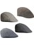 3xkids Beret Cap Erkek Kız Houndothooth Newsboy Şapka Flep Cabbie Hat Siyah+Gri 3 Pcs (Yurt Dışından) 2