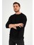 Bisiklet Yaka Uzun Kollu Sweatshırt (UNX37400) 4