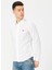Battery Shirt Slim Beyaz Erkek Gömlek 86625-0002 3