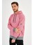Çizgili Kapüşonlu Sweatshırt (UNX00242) 2