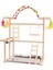 Küçük Papağ Için Kuş Ahşap Alanı (Yurt Dışından) 1