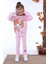Pjk2i Paw Petrol Desenli Pembe Fitilli Taytlı 2 Ip %100 Pamuk Kız Çocuk Takımı 3-10 Yaş 7263-P 1