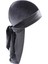 Erkek Kadife Uzun Tail Headwrap Chemo Şapka Gri (Yurt Dışından) 2