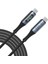 240W USB 4.0 Kablosu, LED Ekranlı, Tunderbolt 40GBPS 8K@60Hz Pd Tip C Kablosu, USB C - USB C Erkek - Erkek Kablo Kablosu Bilgisayar Type-C Laptop Pad Hub Için 1 Metre ZR850 4
