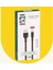 CB431T Hasır Örgü ve Güçlendirilmiş Silikon Başlıklı Type-C USB 3.0 Hızlı Şarj ve Data Kablosu 2